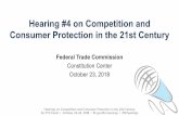 Hearing #4 on Competition and Consumer Protection in the ... · •Autor, Dorn, Hanson, Pisano, and Shu (2016), “Foreign Competition and Domestic Innovation: Evidence from U.S.