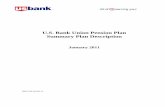 U.S. Bank Union Pension Plan Summary Plan Description · The U.S. Bank Union Pension Plan (formerly known as the Firstar Bank Milwaukee, N.A. Employees’ Union Pension Plan) (referred