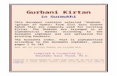 Gurbani Kirtan in Gurmukhigurbanifiles.net/translations/Gurbani Kirtan in Gurmukhi... · Web viewAll text arrangement, formatting and database labeling etc by: Kulbir Singh Thind,
