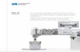 Dürkopp Adler Leaflet M-TYPE 868-M PREMIUM, DE/EN, 02-2019 · 2019-06-08 · ment, thread tension, sewing foot stroke, sewing foot pressure and sewing foot lifting height by means