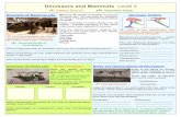 Dinosaurs and Mammals Level 2 - Royal Ontario …...Dinosaurs and Mammals Level 2 Gallery Search Important Facts Diversity of Mammal Life Find Desmostylus, an extinct mammal from the