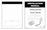 CRUISE CONTROL SPEED LIMITER AP900 - NET-Import · f CRUISE CONTROL & SPEED LIMITER AP900 Series SL900 Series INSTALLATION MANUAL 231.000453B Rev. 6.0 35 Dealer address details: