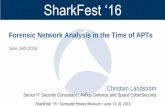Presentation Title Presentation Date · Malware Sensors / Sandboxing / “APT-devices” ... -e.g. Hammertoss Check FireEye Report on APT29 -> search engine. SharkFest ‘16 • Computer