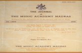 THE MUSIC ACADEMY MADRAS · 2019-09-18 · Pappu Venugopal Rao - A scholar on Music, Dance, Sanskrit, Telugu and English Literature, Srividya and is a poet. He has retired as the