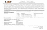 SAFETY DATA SHEET - UST Brands · 2019-06-16 · SAFETY DATA SHEET FlashBlade Recharge Knives and Multi-Tools SDS No.: 1031 Issue Date: Apr 6/2016 Revision Date: Apr 22/2016 Revision:
