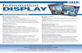 INFORMATION DISPLAY MAGAZINE Advertising Representative ... · 2019 EDITORIAL CALENDAR Official Publication of the Society for Information Display Contact: Roland Espinosa INFORMATION