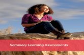 Seminary Learning Assessments - Church Of Jesus …...Seminary Learning Assessments Published by The Church of Jesus Christ of Latter-day Saints Salt Lake City,Utah Comments and corrections