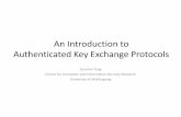 Authenticated Key Exchange Protocolsfuchun/seminars/311014.pdf · An Introduction to Authenticated Key Exchange Protocols Guomin Yang Centre for Computer and Information Security