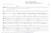 led zeppelin-black dog - Guitar Alliance · As recorded by Led Zeppelin (From the 1972 Album LED ZEPPELIN IV) Transcribed by rpbale@bellsouth.net Words and Music by Jimmy Page Plant