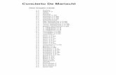 Concierto De Mariachi Eb Alto Sax 1+2 Bb Tenor Sax 1+2 Eb Baritone Sax Bb Bass Clar (pitch) Bb Flأ¼gelhorn