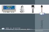 Conductivity - Water Engineering Services FZEwaterengrs.com/wp-content/uploads/2016/09/6-Conductivity... · 2016-09-07 · Au-505-3O-PG Conductivity sensor in 12 mm sensor design