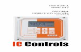 USER MANUAL MODEL 210-C INDUSTRIAL CONDUCTIVITY … · 2017-02-22 · IC Controls INTRODUCTION INTRODUCTION The model 210-C is IC Controls' 144mm industrial quality remote operable