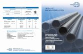 weidasar.com.myweidasar.com.my/wp-content/uploads/2017/05/WDS-PE-Pipe-Catalogue.pdfand ISO 4437 standards. Because the MDPE pipes are flexible, long continuous sections Of the pipelines