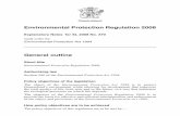 Environmental Protection Regulation 2008 Explanatory Note · Environmental Protection Regulation 2008 Explanatory Notes for SL 2008 No. 370 made under the ... the total quality of