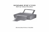 KODAK ESP C310...KODAK ESP C310 All-in-One Printer The Wi-Fi connectivity LED blinks as the printer searches for available wireless networks within range, then …