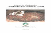 Domestic Wastewater Phosphorus Concentration Reportair.idaho.gov/media/883278-phosphorus-concentration... · 2012-08-21 · Domestic Wastewater Phosphorus Concentration Report viii