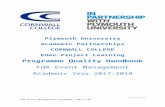 Programme Title: FdA - Cornwall College€¦  · Web viewThe programme will scrutinize the industry carefully ensuring that learner’s knowledge is current and ... programme will