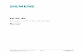 ERTEC400 Manual V122 - Siemens · ERTEC400 Manual V122 - Siemens ... 32 ...