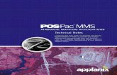 POSPacMMS for Air 2010 - TrimbleThe GNSS-Aided Inertial Processing Tools in POSPac MMS feature the Applanix SmartBase software module and Applanix IN-Fusion technology, which signiﬁ