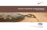 IDAHO CONTENT STANDARDS Idaho Content Standards/Social Studies/08-11-16 5 IDAHO CONTENT STANDARDS GRADE