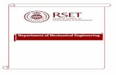 Department of Mechanical Engineering · 2019-02-08 · DEPARTMNET OF MECHANICAL ENGINEERING COURSE HANDOUT: S7 Page 2 RSET VISION To evolve into a premier technological and research