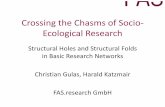 Crossing the Chasms of Socio- Ecological 2014-06-12آ  Crossing the Chasms of Socio-Ecological Research