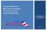 Candidate & Campaign Treasurer Handbook...Candidate & Campaign Treasurer Handbook . 287 . Candidate & Campaign Treasurer Handbook Florida Department of State Division of Elections