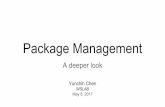 Package Management - 國立臺灣大學Overview Motivation Package manager Various roles in package management: developer, maintainer, tester Quick overview of Debian Package life-cycle