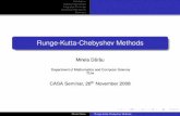 Runge-Kutta-Chebyshev Methods...Runge-Kutta-Chebyshev Methods Mirela Dar˘ au˘ Department of Mathematics and Computer Science TU/e CASA Seminar, 26th November 2008 Mirela Dar˘ ˘au