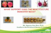1 LĐ 4 WHAT SUPPORT DOES THE HORTICULTURE INDUSTRY …hortifuture-asia.com/wp-content/uploads/2019/05/7.Horti-Future-SOFRI.pdf · XÂM NHẬP MẶN Ở ĐBSCL (Từ Thầy NB Vệ)