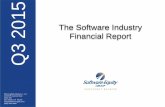 The Software Industry Financial ReportThe Software Industry Financial Report. SOFTWARE EQUITY GROUP | Q3 2015 SOFTWARE INDUSTRY FINANCIAL REPORT ... SEG SaaS Index Key Metrics by Product