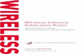 Wireless Industry Arbitration Rules - ADR.ORG (3).pdfon all forms of out-of-court dispute settlement . Additional Information The AAA provides additional information about arbitration