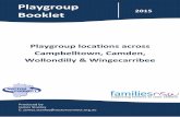 Playgroup locations across Campelltown, Camden, illy & … · 2019-03-18 · playgroups after hour’s service, in house respite, special needs playgroup, mobile support service,