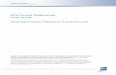 American Express - BTA Online Statements User Guide/media/Files/... · 2014-12-02 · CORPORATE SERVICES EXPENSE MANAGEMENT SOLUTIONS Page 1 BTA Online Statements User Guide American
