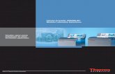 Thermo Scientific VARIOKLAV Modular Laboratory Autoclaves · autoclaves provide a hard copy of batch process parameters. • Successfully documents sterilization and ensures regulatory