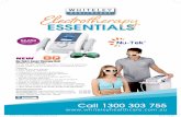 Electrotherapy - whiteleyallcare.com.au · Electrotherapy Nu-Tek® Laser Therapy Unit Mobile Laser Therapy The Nu-Tek Laser Therapy Unit offers continuous & pulsed laser therapy widely