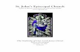St. John s Episcopal Church · String quartet Concerto Grosso Op. 6 No. 8 Per la notte di Natale Arcangelo Corelli (1653–1713) I. Vivace – Grave – Allegro Rise up, shepherd,