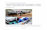 Ebola Virus Outbreak Investigation, Sierra Leone ... · Virus loads on different days after symptom onset for 606 confirmed Ebola virus disease case-patients who had available clinical