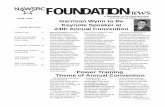 FOUNDATIONnews - Ningapi.ning.com/files/AEA0GAGnm-WUTjFKhl1sK-t59Kqodd4qxw6...1-800-245-6292 1 FOUNDATIONnews A Newsletter for the Waterproofing APRIL, 2005 and Structural Repair Industry
