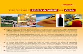ESPORTARE FOOD & WINE IN CINADHL Express (Italy) s.r.l. –vedere di seguito documenti necessariMarketing & Business Development LA IC – 27.03.2014, Esportare FOOD & WINE in Cina
