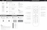 URC2069 Getting Started Functional Key Chart · 2019-07-30 · Sony Toshiba Vizio Getting Started Primeros pasos ... ver la marca de su TV. 3 2 PARPADEOS = CORRECTA 1 PARPADEO LARGO