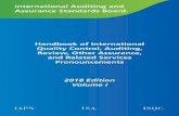 International Auditing and Assurance Standards Board · This handbook contains the complete set of International Auditing and Assurance Standards Board (IAASB) standards on quality