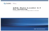SAS Data Loader 2.1 for Hadoop · You must configure VMware Player to create a shared folder for data that is to be available both to the SAS Data Loader for Hadoop virtual image