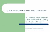 CS3724 Human-computer Interactioncourses.cs.vt.edu/~cs3724/summer1-2004-pyla/notes-1/09-Eval during.pdf · 5 Eval during Qualitative Techniques zCollecting qualitative data (to identify