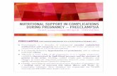 NUTRITIONAL SUPPORT IN COMPLICATIONS DURING PREGNANCY – PREECLAMPSIA · 2016-09-16 · NUTRITIONAL SUPPORT IN COMPLICATIONS DURING PREGNANCY – PREECLAMPSIA Dr dr Luciana Sutanto
