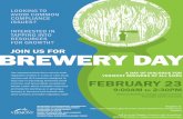 Join us for Brewery yDa - Vermont Day... · • Brewery operations description (number of brew days per week, packaging, keg returns, cleaning, etc.) • Waste Management Plan –