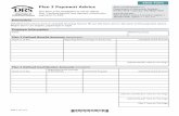 Plan 3 Payment Advice - State of Washington: Department of ...Plan 3 Payment Advice This form is for employers to use to report Plan 3 defined benefit and defined contribution payments
