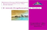 Return Form Of Employer - Hasillampiran1.hasil.gov.my/pdf/pdfam/ExplanatoryNotes_E2016... · 2017-01-20 · - 4 - C.P. 8D: RETURN OF REMUNERATION FROM EMPLOYMENT, CLAIM FOR DEDUCTION