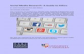 SoMe Report final · 2019-07-19 · 2 Key areas of concern within social media research The following sections, outlining the key areas of ethical concern in terms of social media