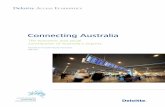 Connecting Australia - Deloitte · The economic and social contribution of Australias airports Deloitte Access Economics ii Key points Airports are essential to Australia Australias